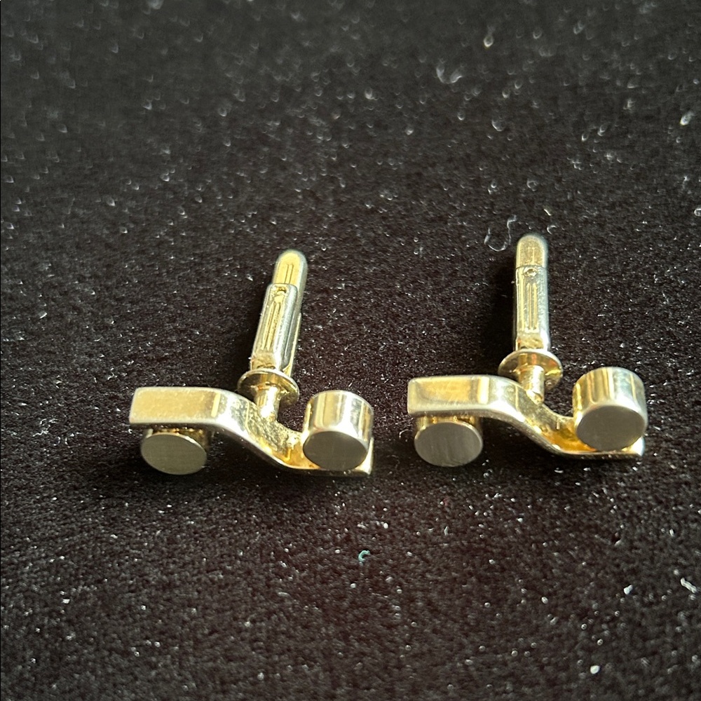 Vintage Gold Tone Cufflinks